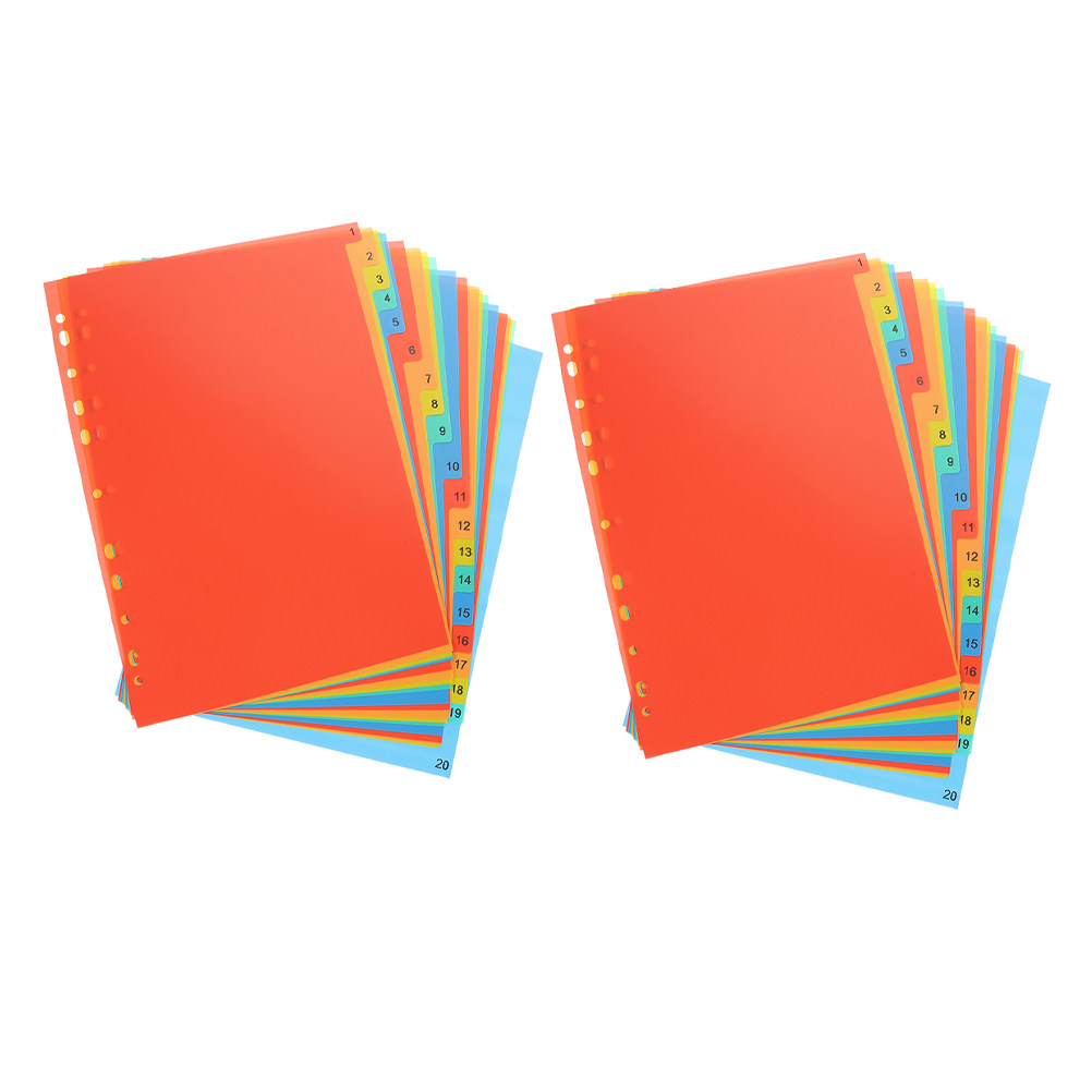 Tab Divider A4 - 2 set Pengatur File, Folder Dokumen