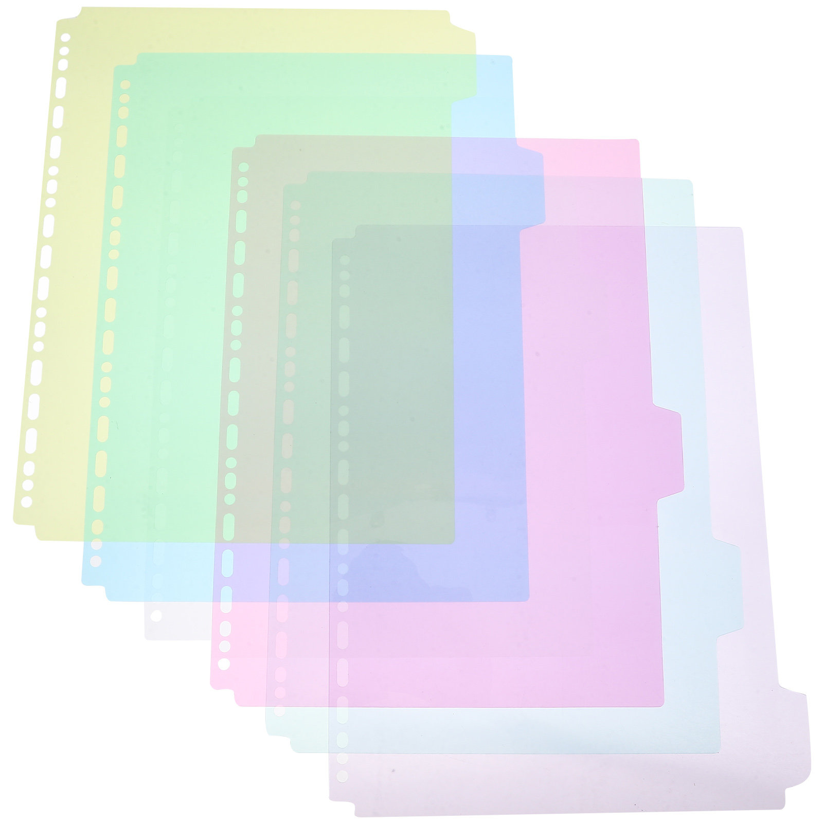 Tab Divider A4 - 6 buah Pembatas Binder dengan Tab,