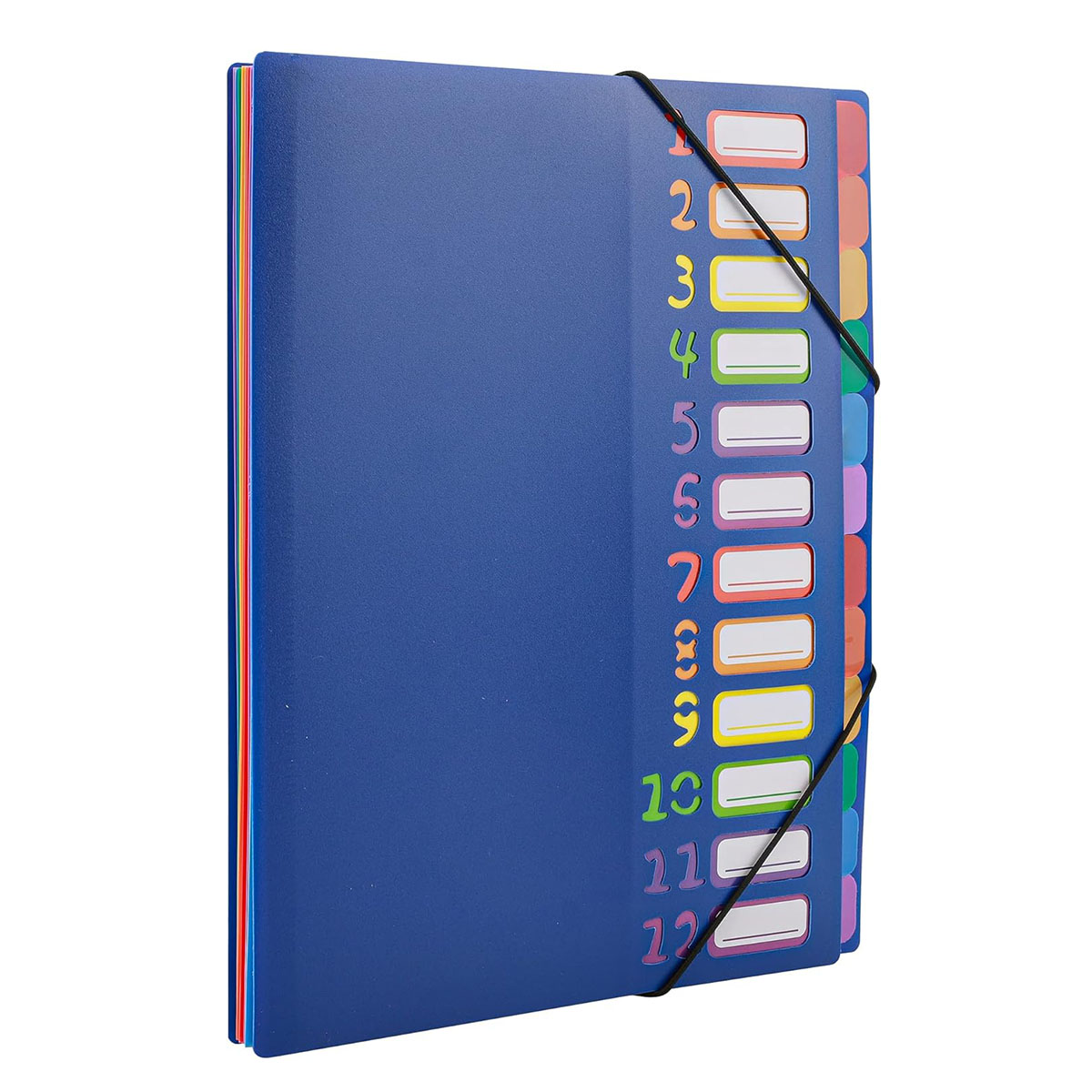 Tab Divider A4 - Folder File Perluasan Tab Pelangi Ukuran
