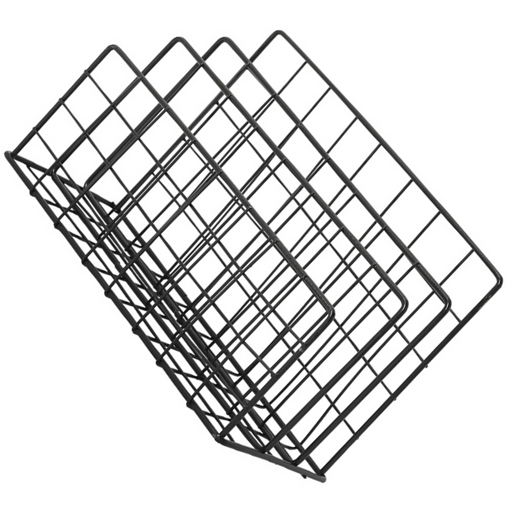 Magazine Holder Rack - Rak Penyimpanan Logam untuk Mengatur Surat