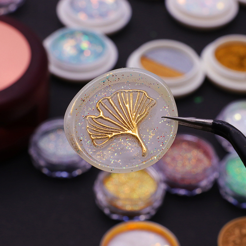 18 warna lilin emas cap bubuk  - Wax Seal Stamp Set ulasan dan harga