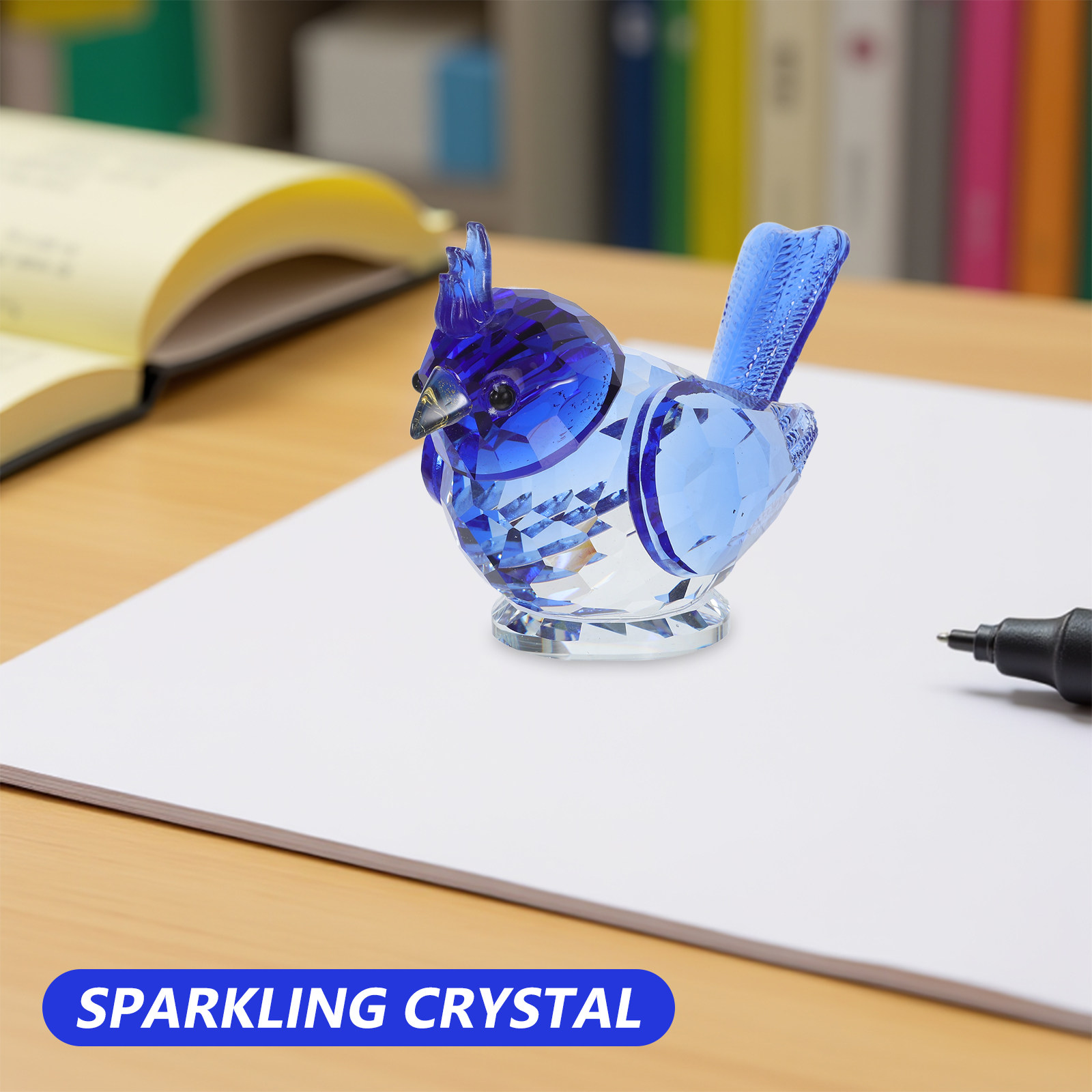 Patung Burung Kristal Kecil, H - Paper Weight Crystal ulasan dan harga