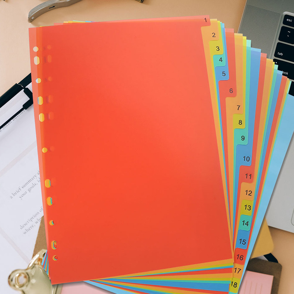 2 set Pengatur File, Folder Do - Tab Divider A4 ulasan dan harga
