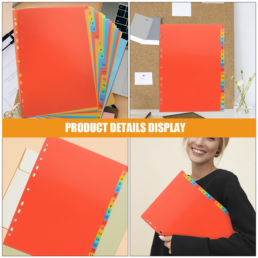 2 set Pengatur File, Folder Do - Tab Divider A4 ulasan dan harga