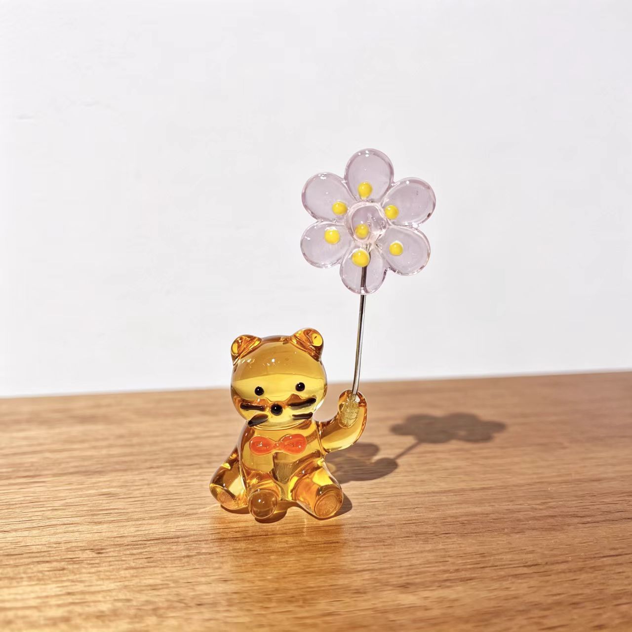 Pemberat Kertas Kucing Kaca Ga - Paper Weight Crystal ulasan dan harga