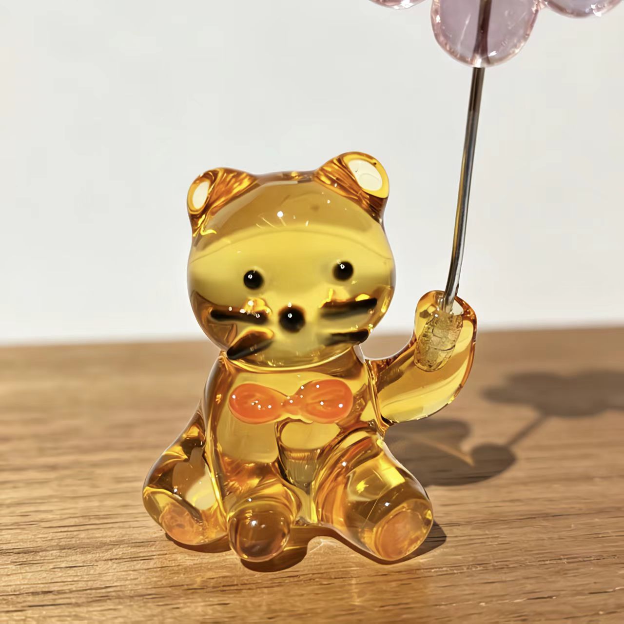 Pemberat Kertas Kucing Kaca Ga - Paper Weight Crystal ulasan dan harga