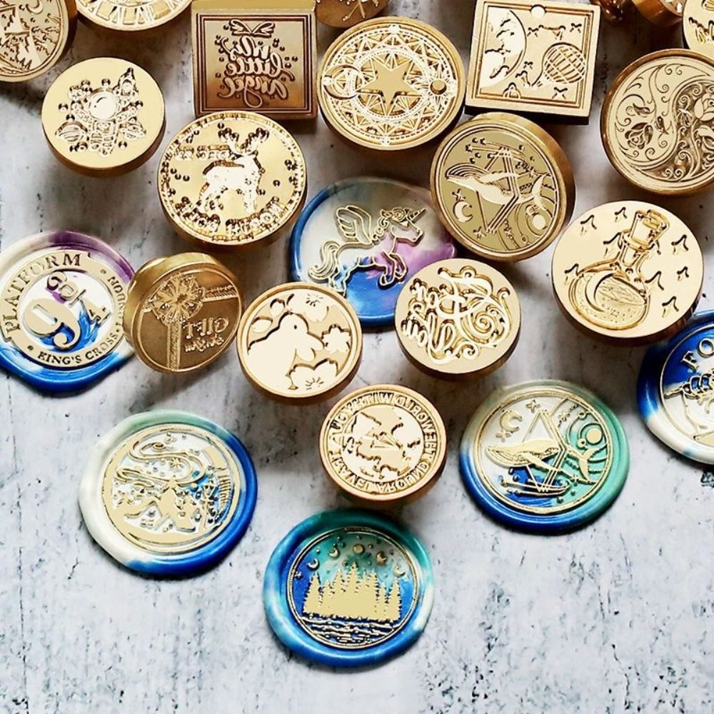20 buah/set Stempel Segel Lili - Wax Seal Stamp Set ulasan dan harga