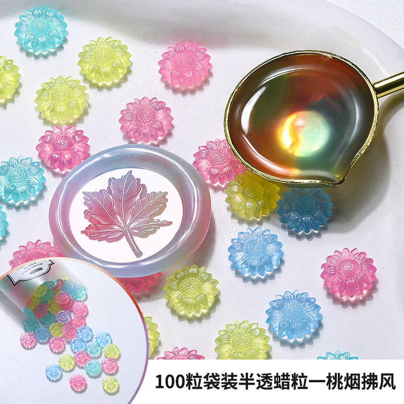 100 Buah Manik-manik Lilin Pen - Wax Seal Stamp Set ulasan dan harga