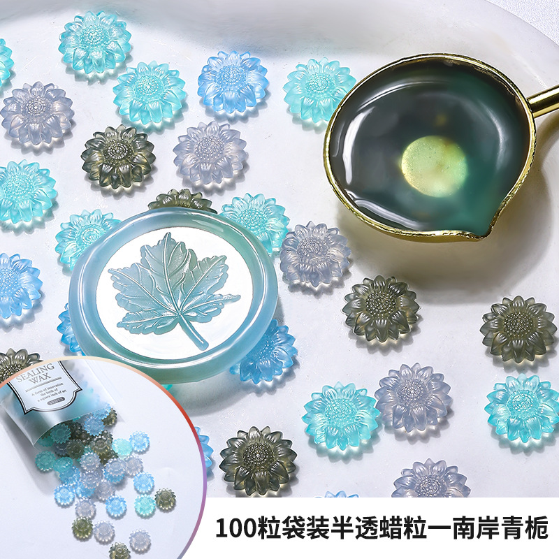 100 Buah Manik-manik Lilin Pen - Wax Seal Stamp Set ulasan dan harga